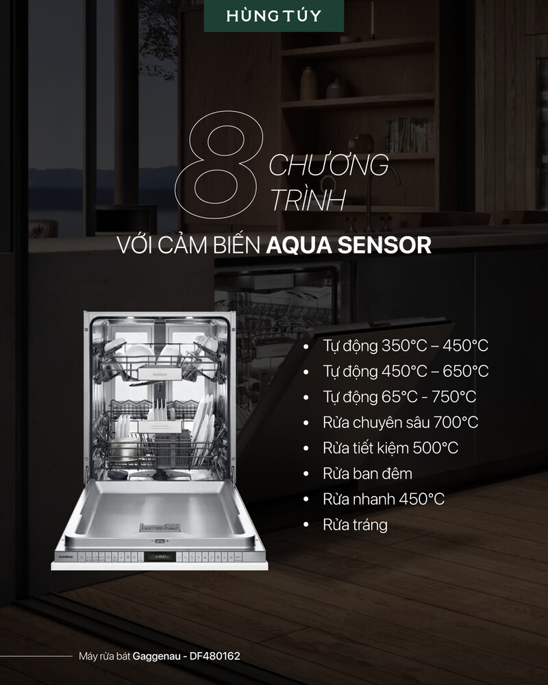 máy rửa bát gaggenau